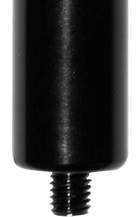 Original photograph detail of the cylinder-end thread