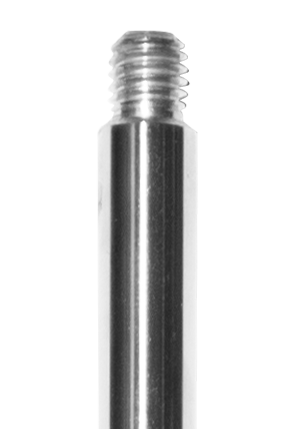 Original photograph detail: rod-end thread