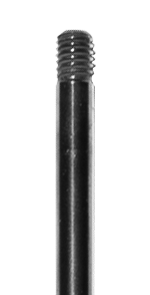 Original photograph detail: rod-end thread