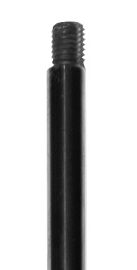 Original photograph detail: rod-end thread