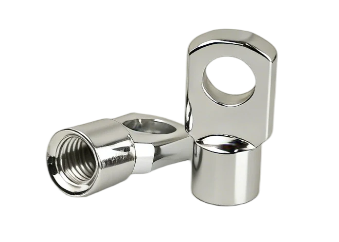 Gas spring end fittings